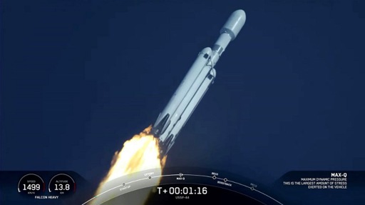 SpaceX sends U.S. military satellite into space