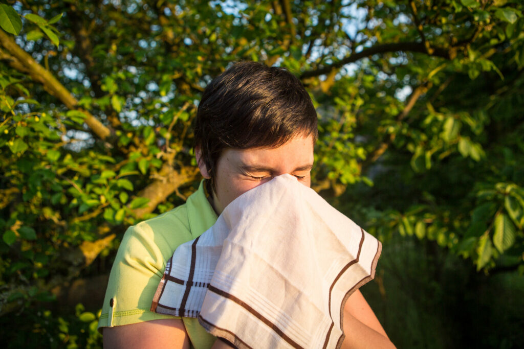 Hay fever season has come early due to mild winter