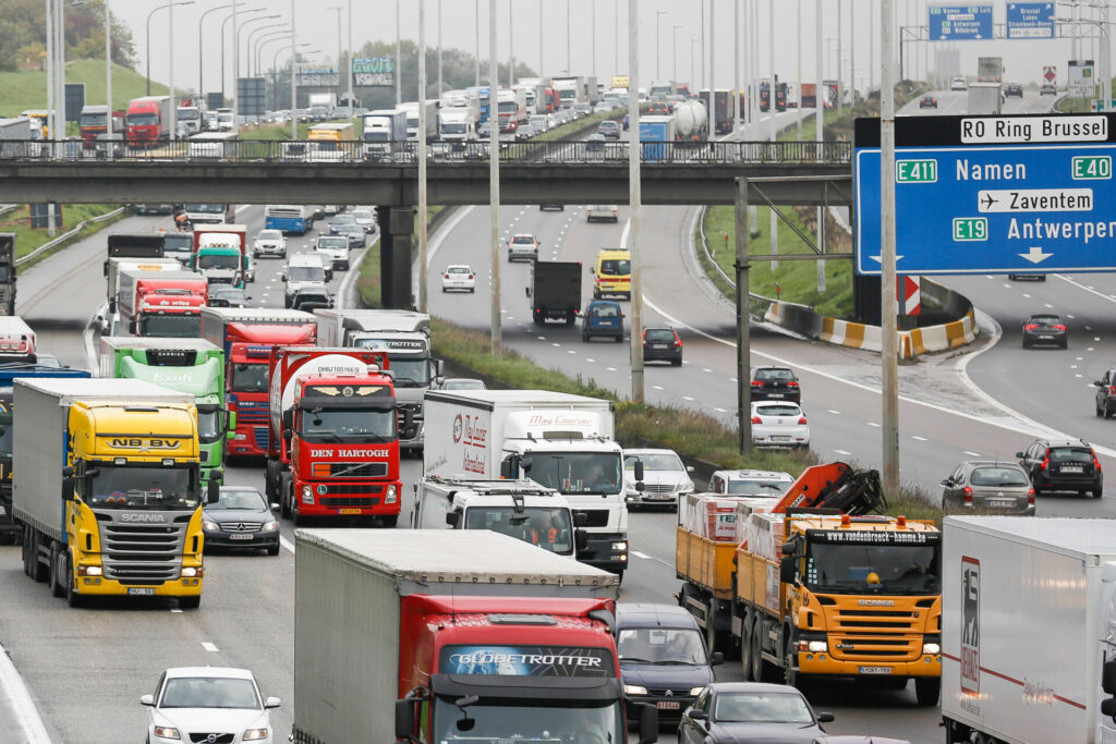 Over €4.8 billion lost due to traffic jams in Belgium last year