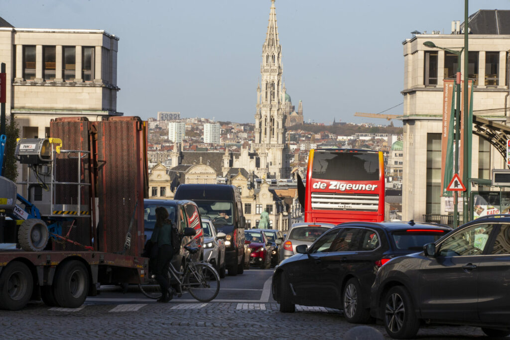 Decline in Brussels traffic thanks to hybrid working