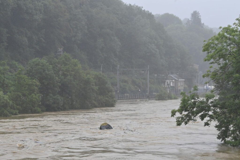 Storms: Several rivers in pre-warning phase for flooding in Wallonia
