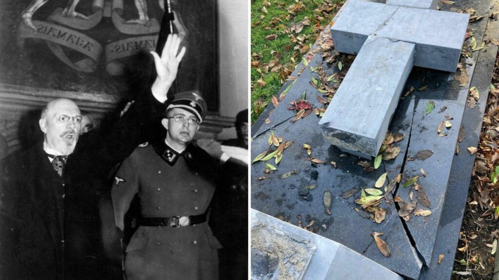 Grave of Flemish Nazi collaborator destroyed for second time in six months