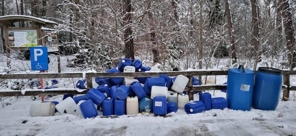 Hikers find 50 drums of suspected drug waste close to Flemish nature reserve