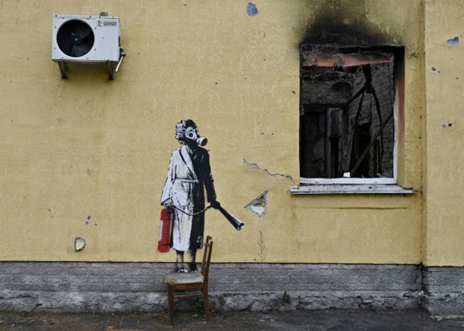 Ukrainian Banksy thief risks up to 12 years in prison