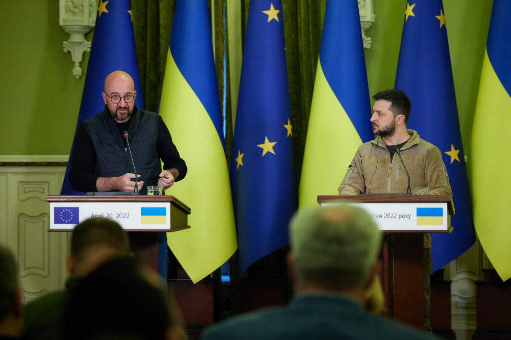 European Council President Charles Michel 'on his way' to Kyiv
