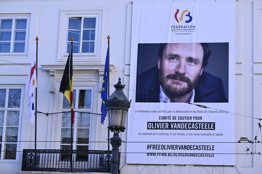 'Keeping the pressure on': Belgium continues to urge Iran to release Olivier Vandecasteele