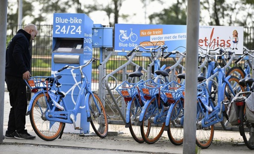 Record year for Blue-bike on Belgian network