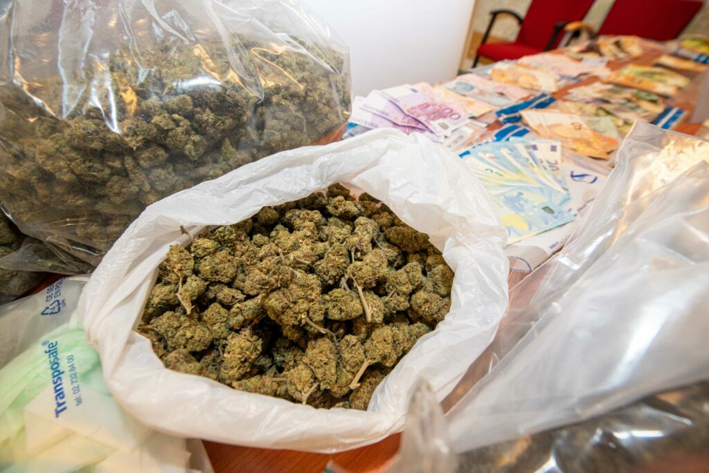 Over 20 kilograms of cannabis found in a building in Brussels