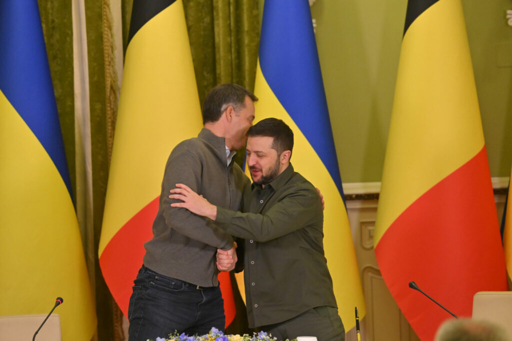'We will never abandon you': Belgium reaffirms support for Ukraine
