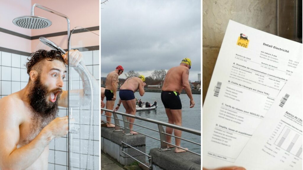 Belgium in Brief: Cold showers vs cold water swims
