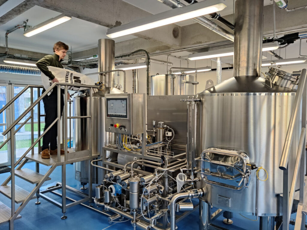 Brussels university opens brewery, bakery and mini chocolate factory on campus