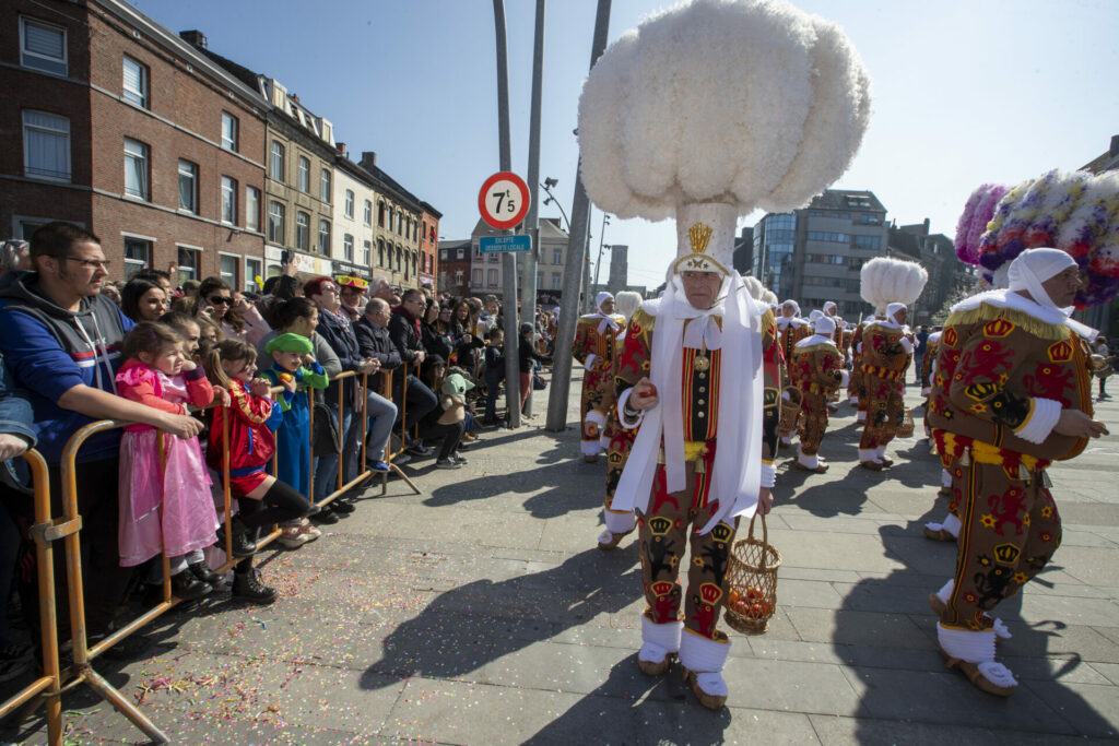 Laetare louviérois carnival begins its first day of festivities
