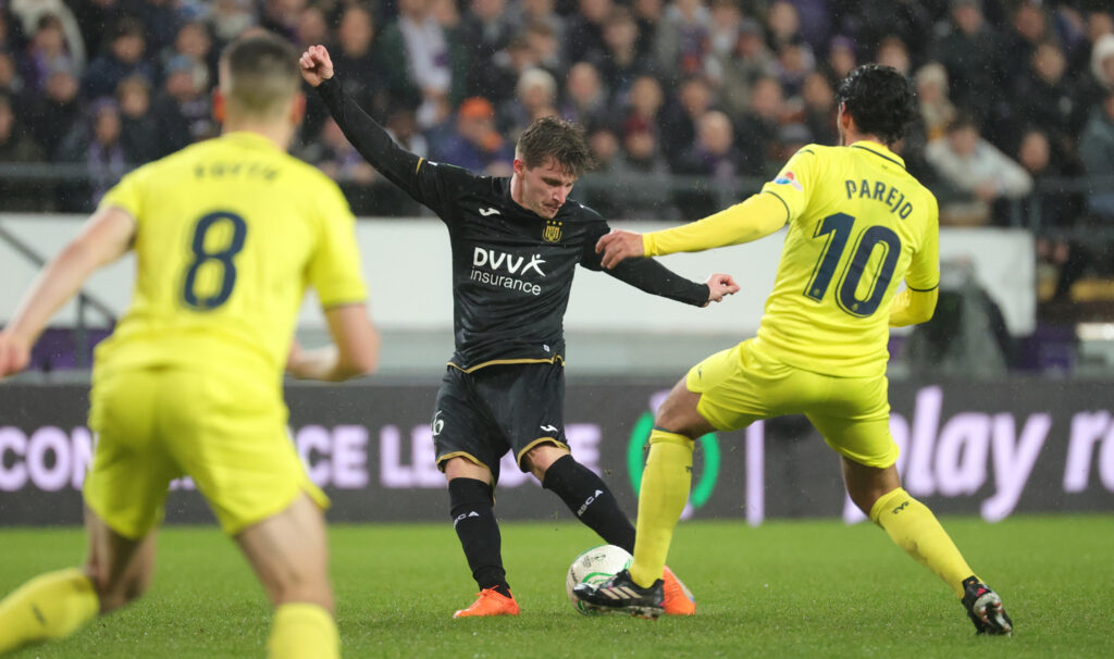 Conference League: Anderlecht and Villareal draw 1-1 in first leg