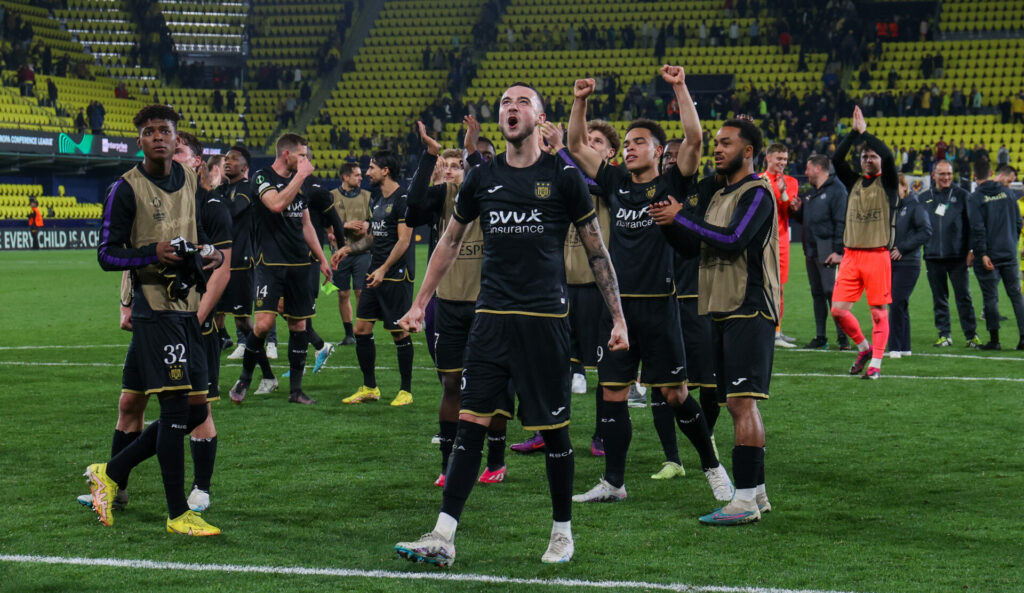 Anderlecht through to Conference League quarter-finals after Villareal victory