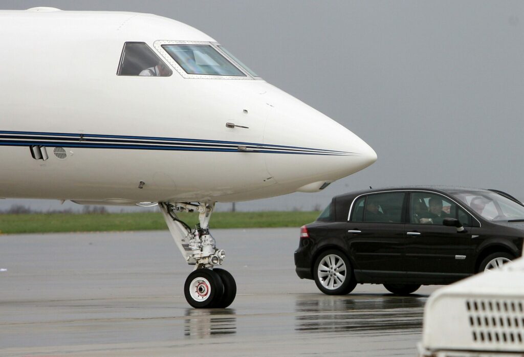 Flying for 10 km, why not? Belgian private jet flights doubled in one year
