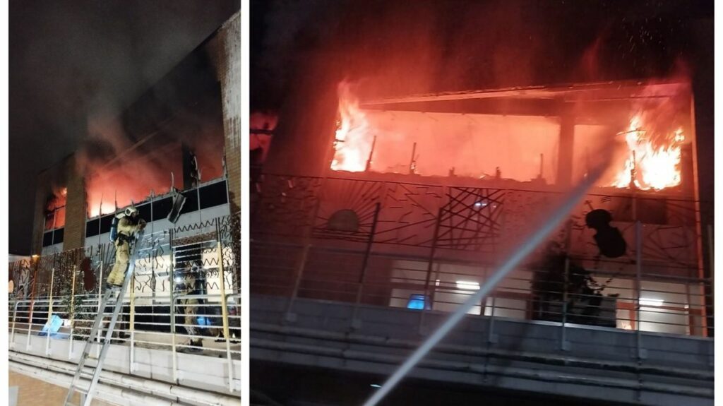 No casualties in huge fire at refugees reception centre in Schaerbeek