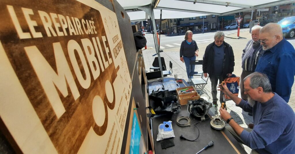 The Repair Café Mobile to tour Wallonia