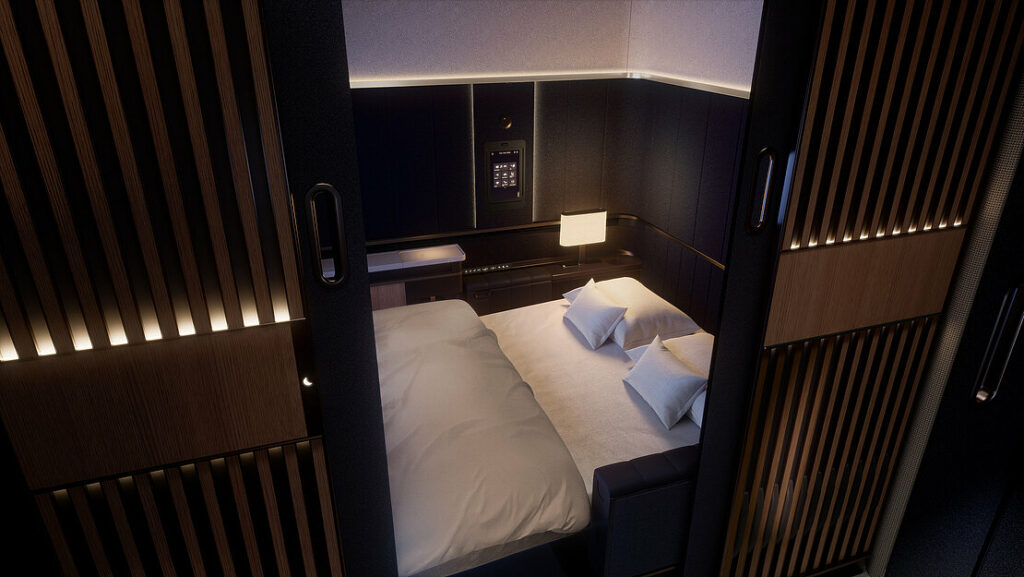 Mile high club? Lufthansa First Class unveils private double room
