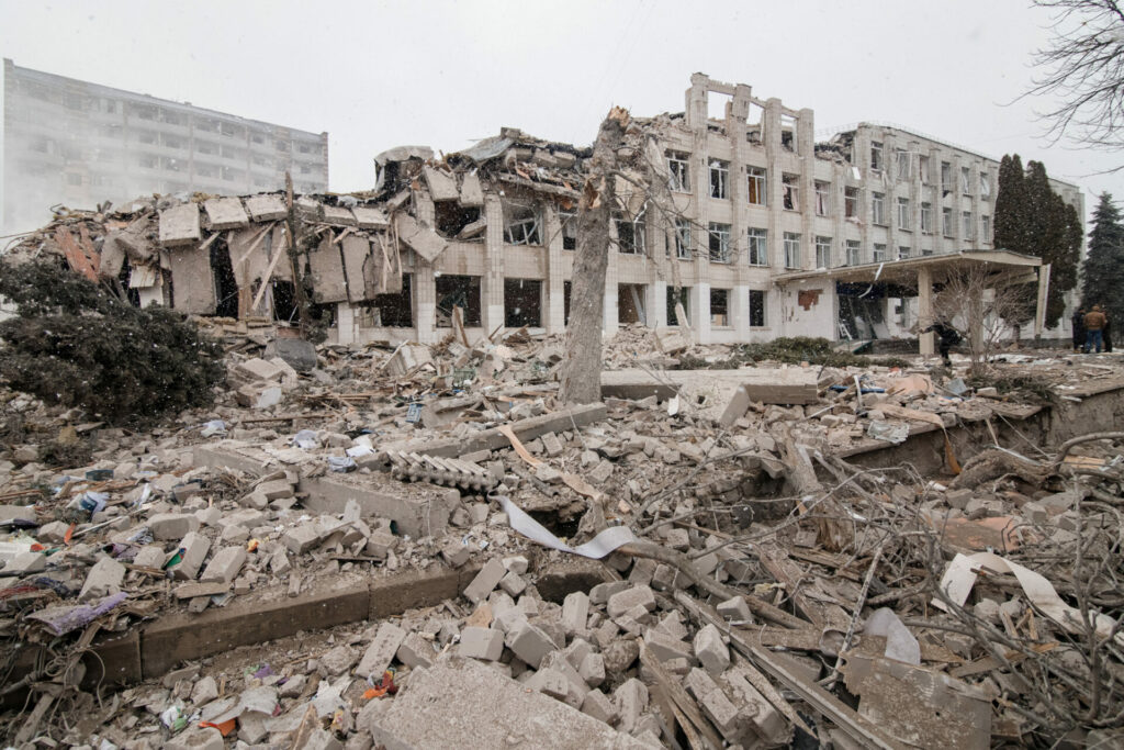 Brussels professor assists Ukraine to recycle war rubble