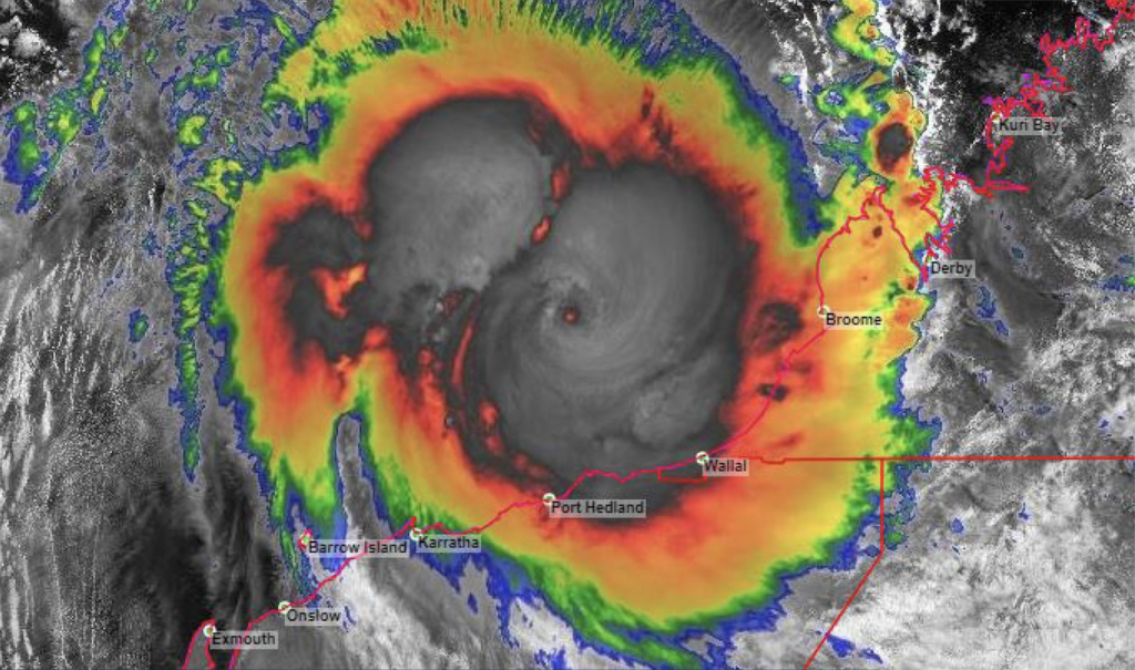 Category 5 storm headed for Western Australia