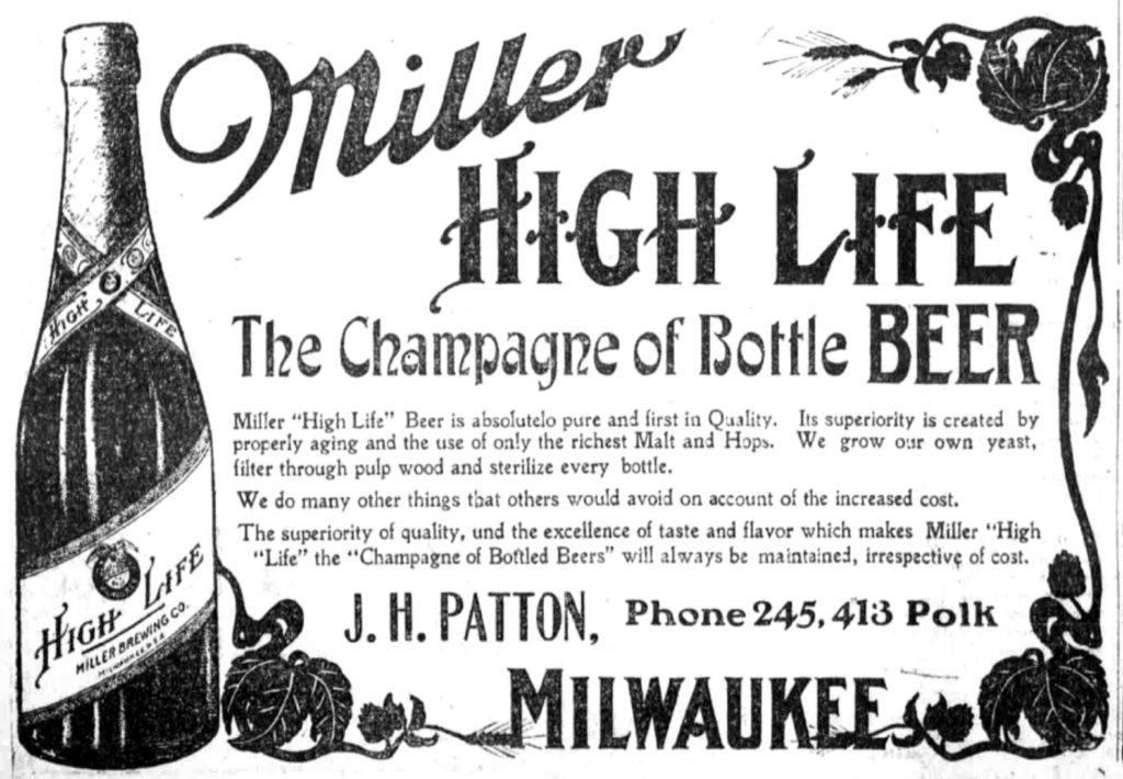 Only one Champagne in Europe! Belgium crushes Miller High Life