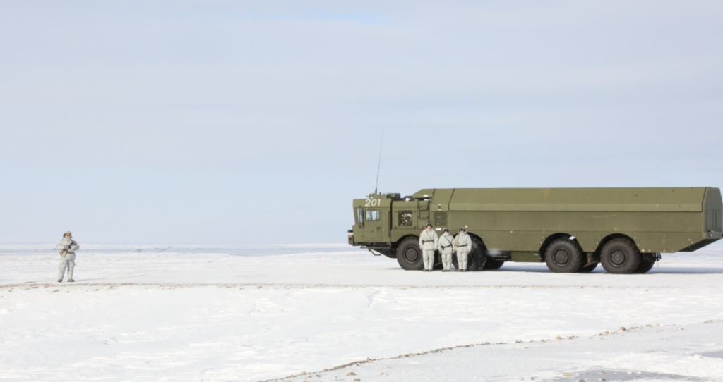 Russia conducts major military drills in the Arctic