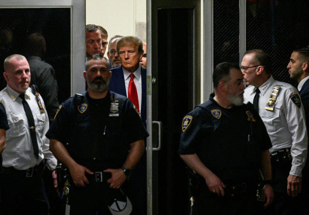 Donald Trump pleads not guilty in New York court, then denounces judge and prosecutor