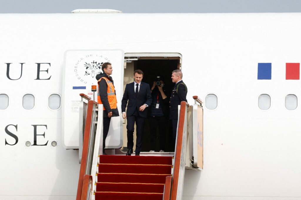 'We must not disconnect from China': Macron kicks off Beijing visit with conciliatory speech