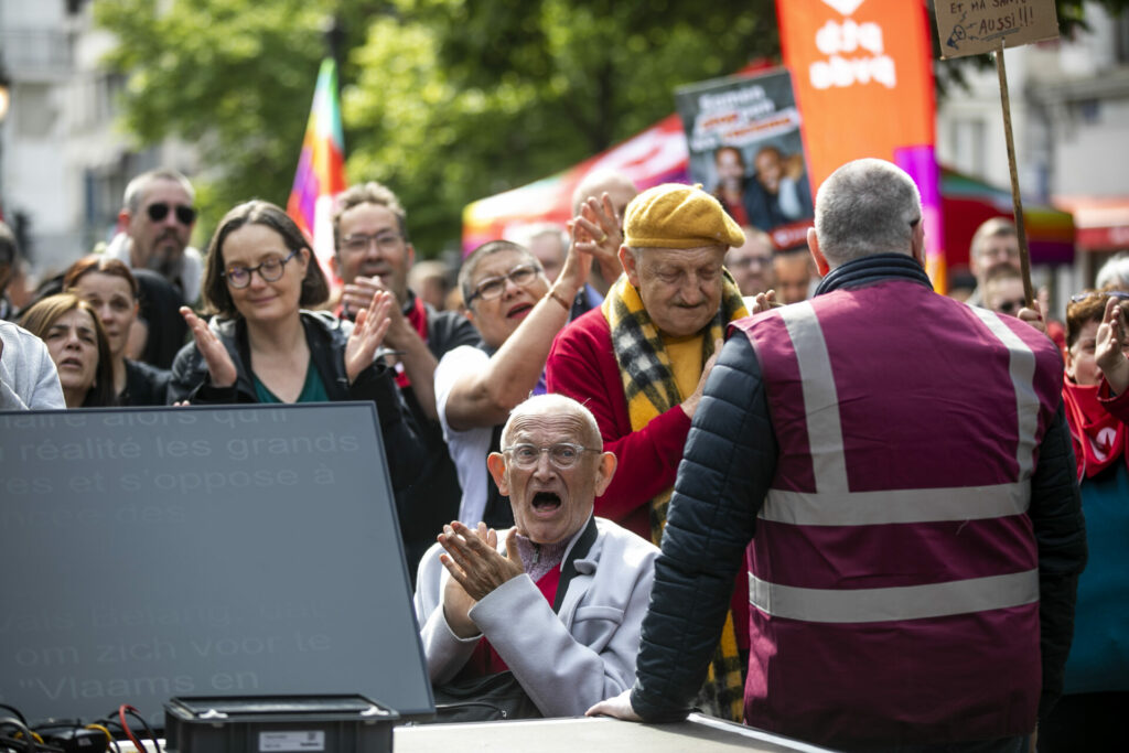 Protests, parties and traffic disruption in Brussels on 1 May