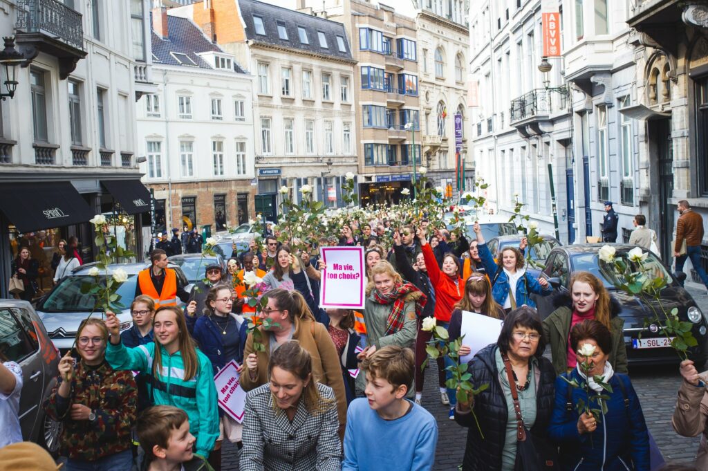 600 people demonstrate in Brussels against abortion and euthanasia