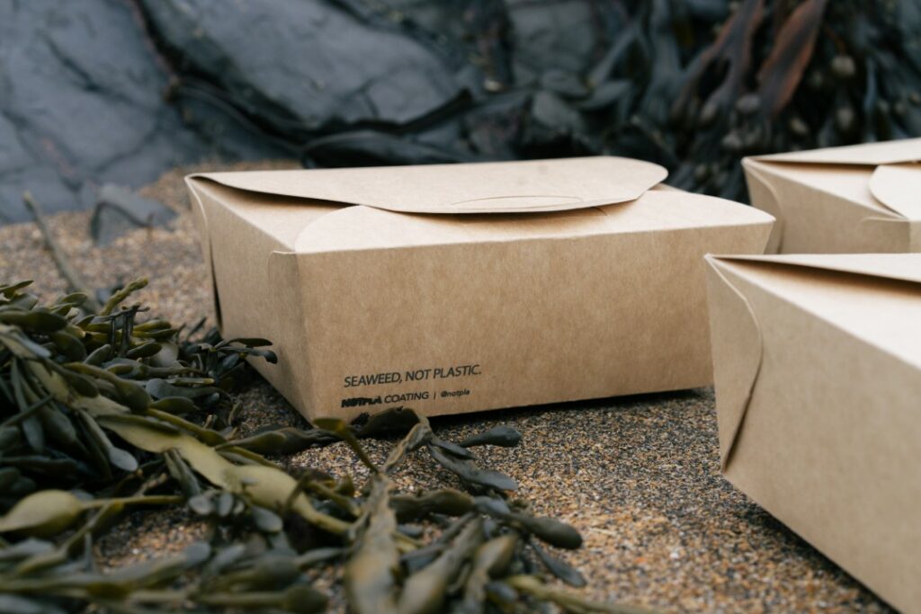 Takeaway.com introduces algae-made packaging in Belgium