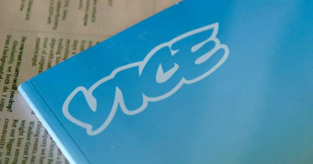 Vice Media Group files for bankruptcy