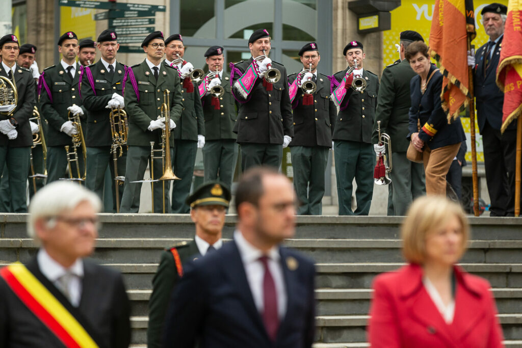 Belgium commemorates VE Day at Tomb of Unknown Soldier