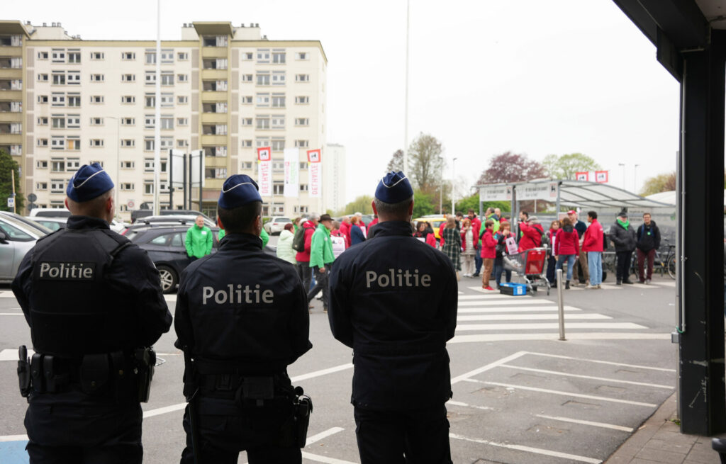 Delhaize obtains extended strike action ban outside of all Belgian supermarkets