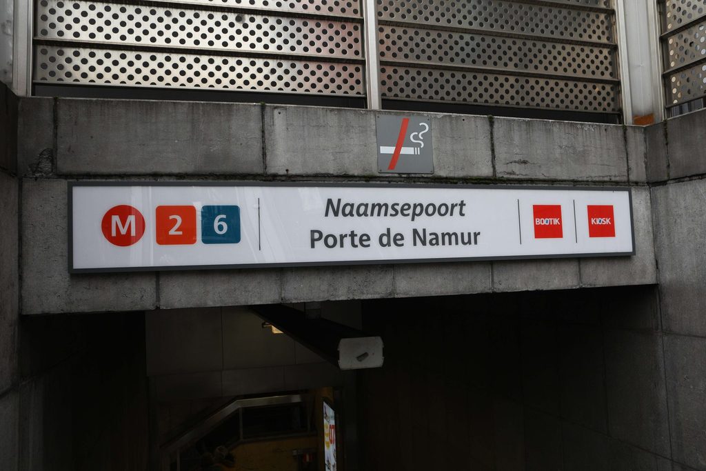 Porte de Namur metro station central to tackling Brussels crack epidemic