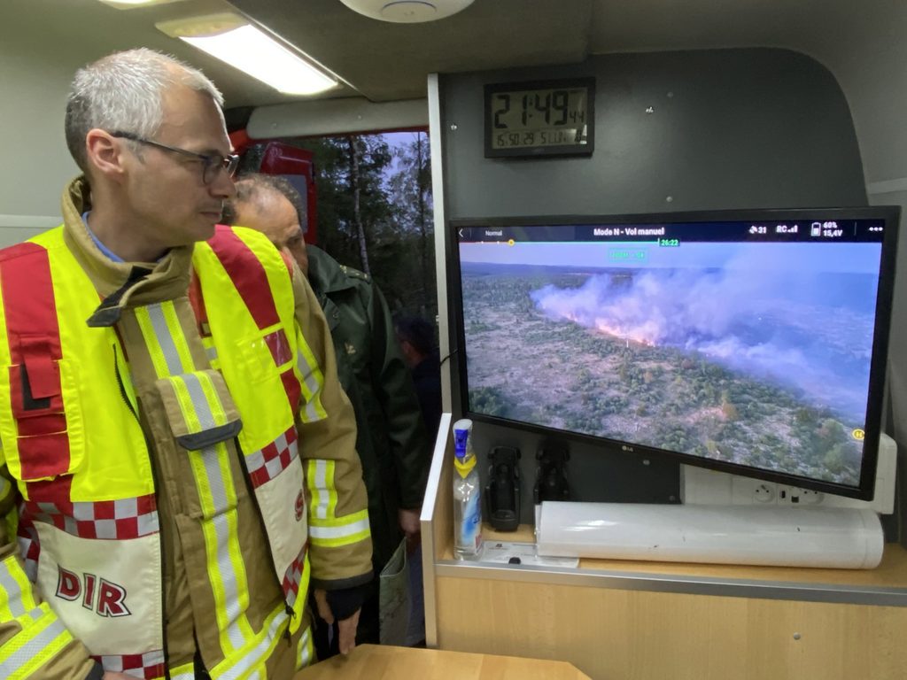 Hautes Fagnes wild fire: Over 170 hectares up in flames