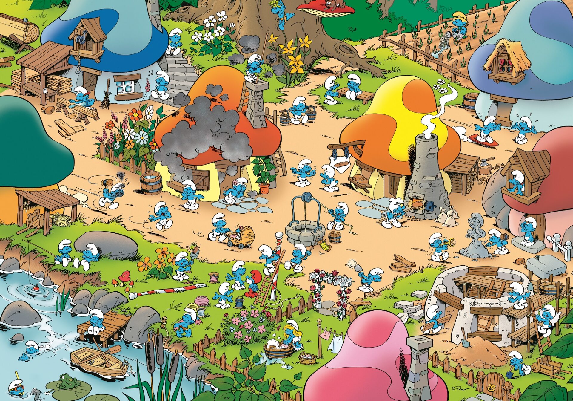 Smurfs country on sale