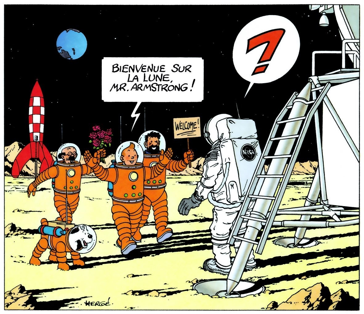 How Belgians have raced into space