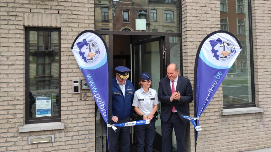 Brussels: European District police station gets a new look