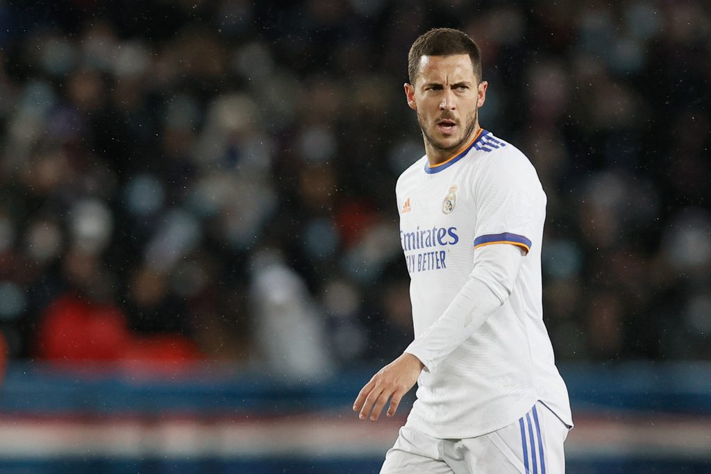 Eden Hazard leaves Real Madrid a year before the end of his contract