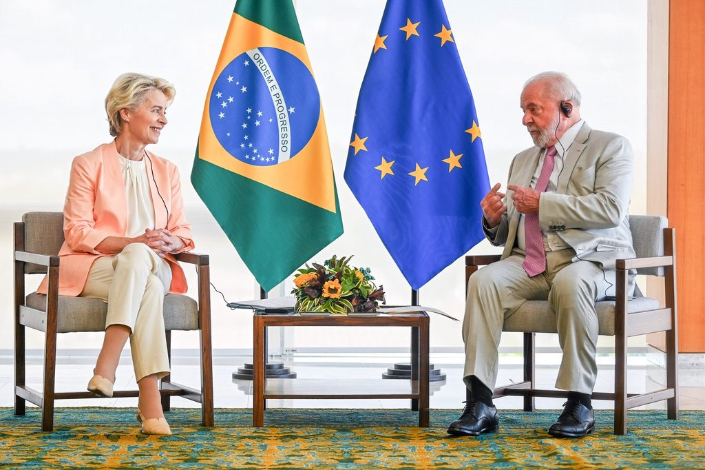 Von der Leyen in Brazil for controversial EU-Mercosur treaty discussions