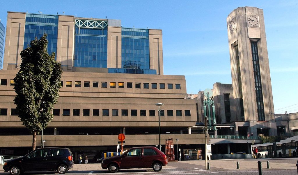 Which building was voted the ugliest in Brussels?