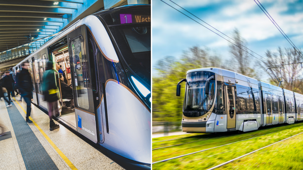 STIB's Art Nouveau-inspired trams and metros awarded international prizes