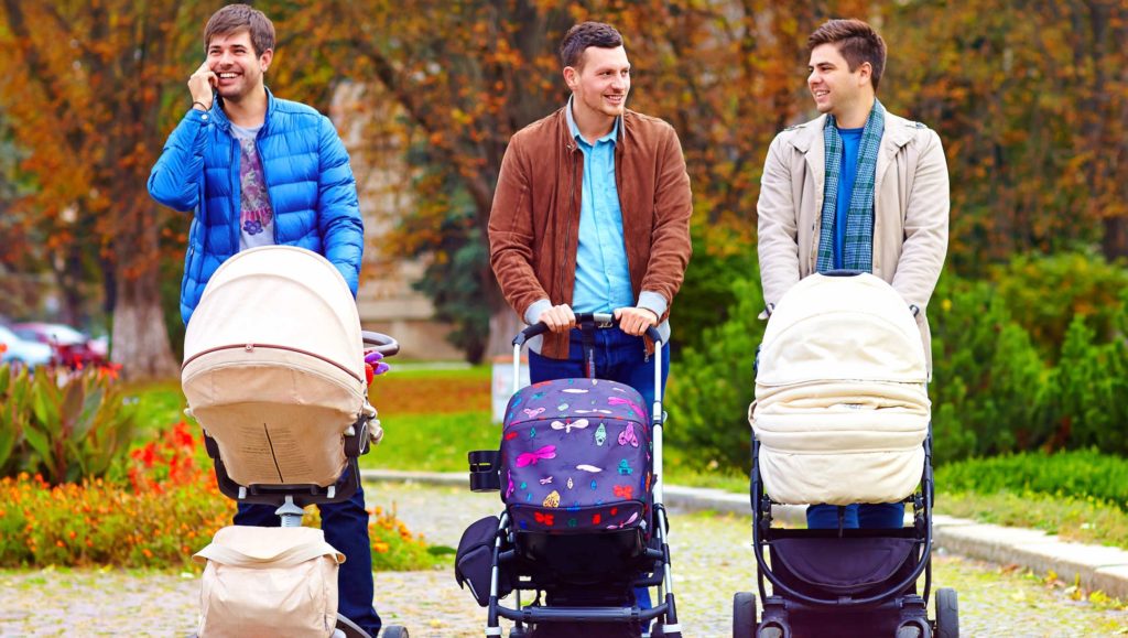 The number of fathers taking paternity leave has doubled in 10 years