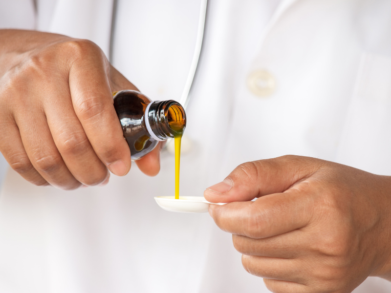 No alcohol for children, unless it is 'hidden' in herbal medicine?