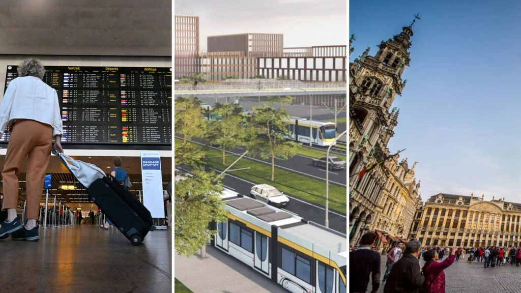 Belgium in Brief: Taking the tram to the airport