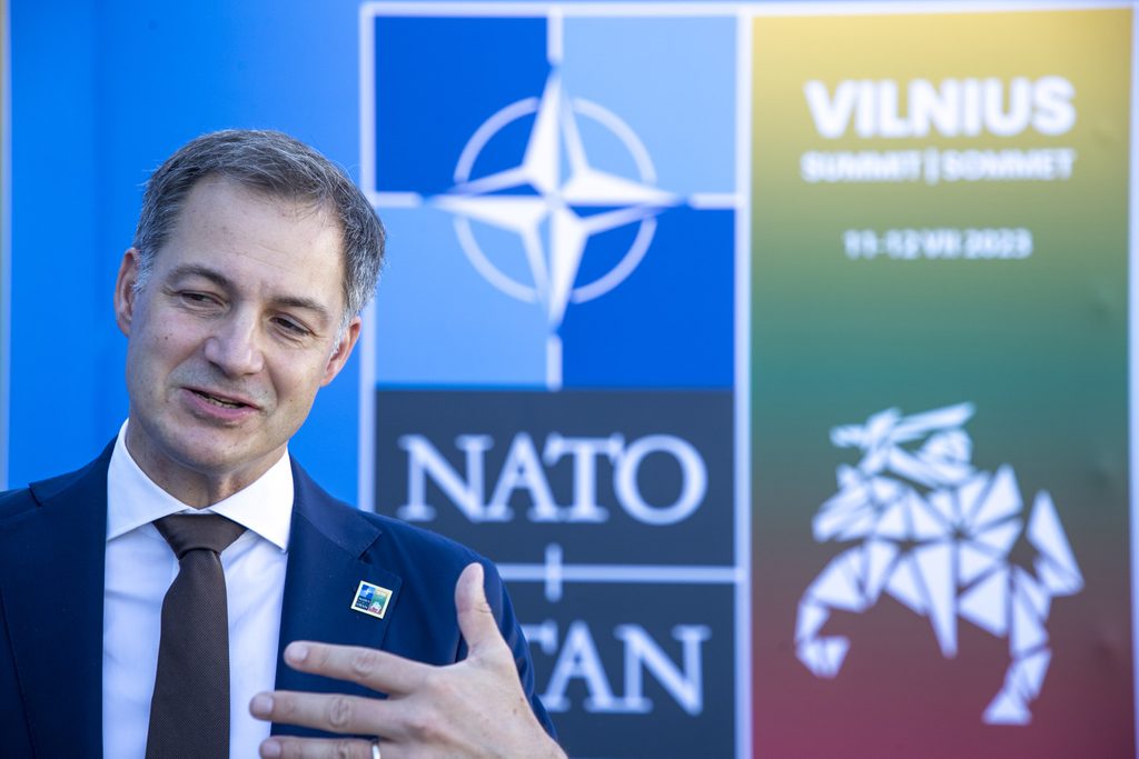 'We ourselves are not at war with Russia': De Croo distances Belgium from Ukraine war