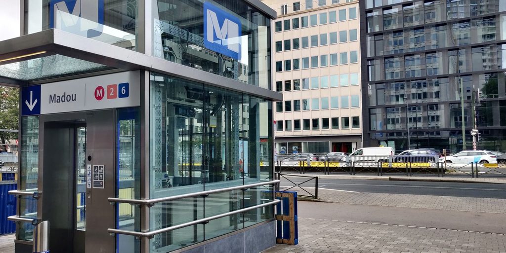 Brussels makes Madou and Jacques Brel metro station more accessible