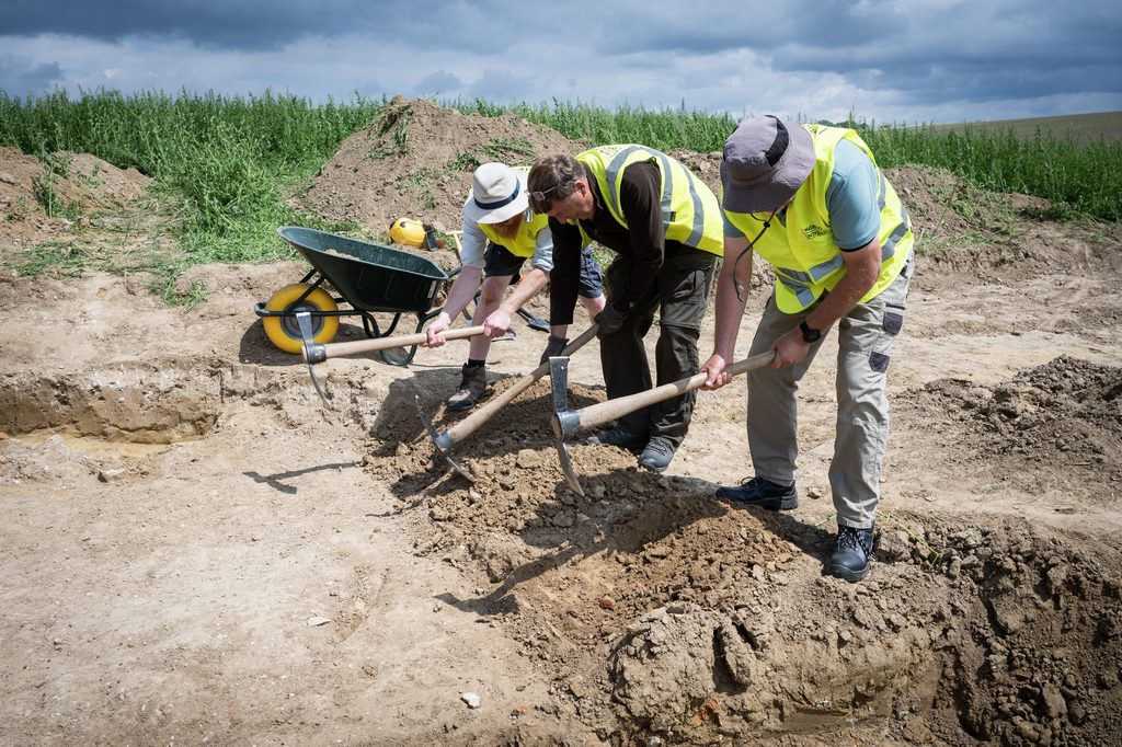 Archaeologists and veterans unearth long-lost chapel on Waterloo battlefield