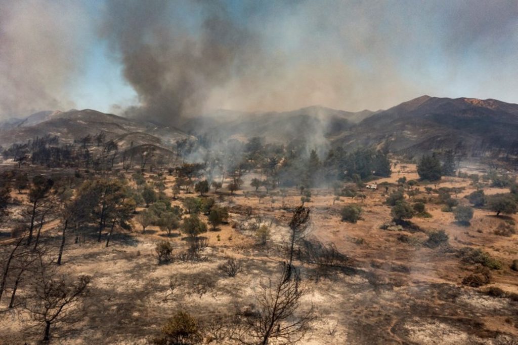 Solution found for Belgians on fire-affected Greek island